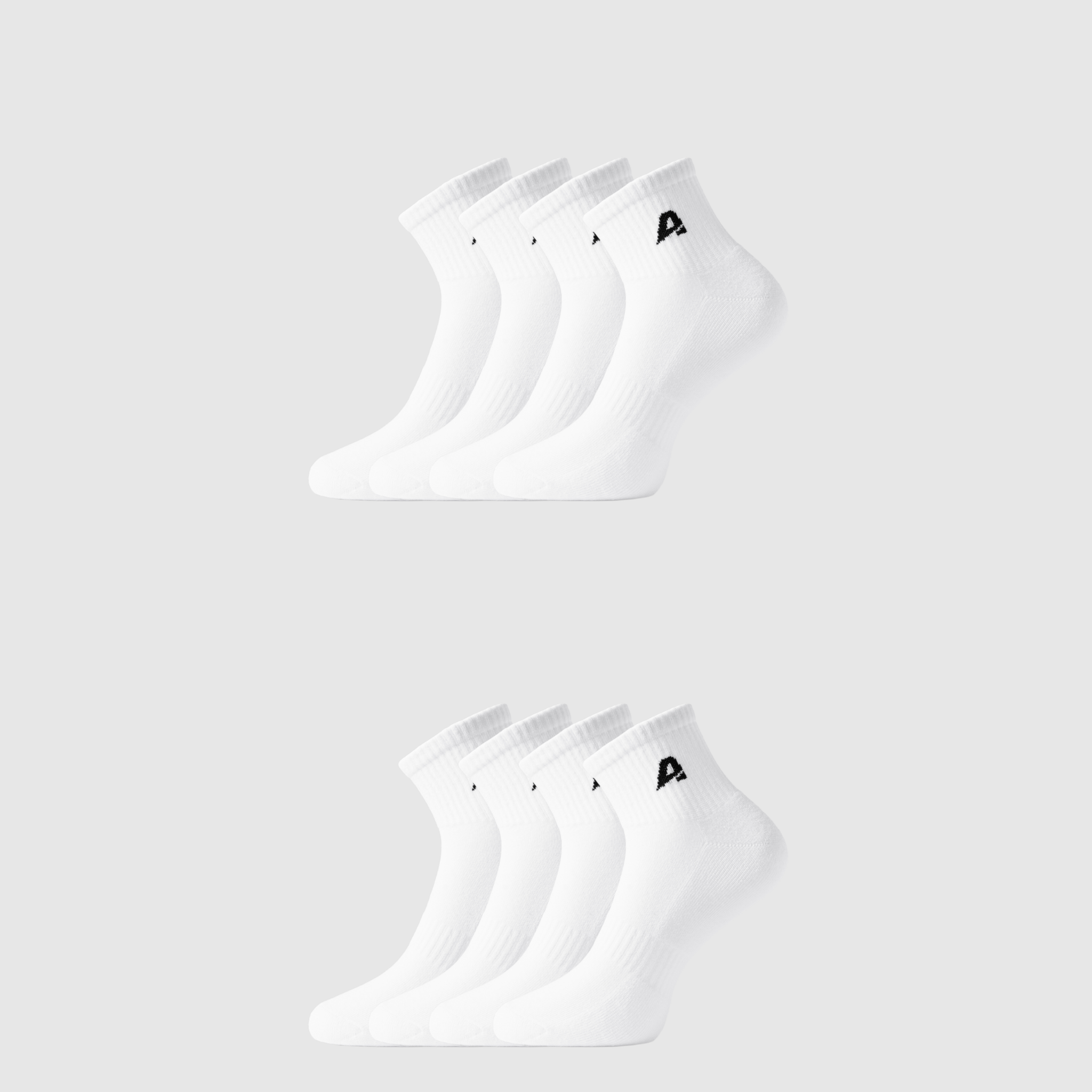 8-pack Quarter Socks