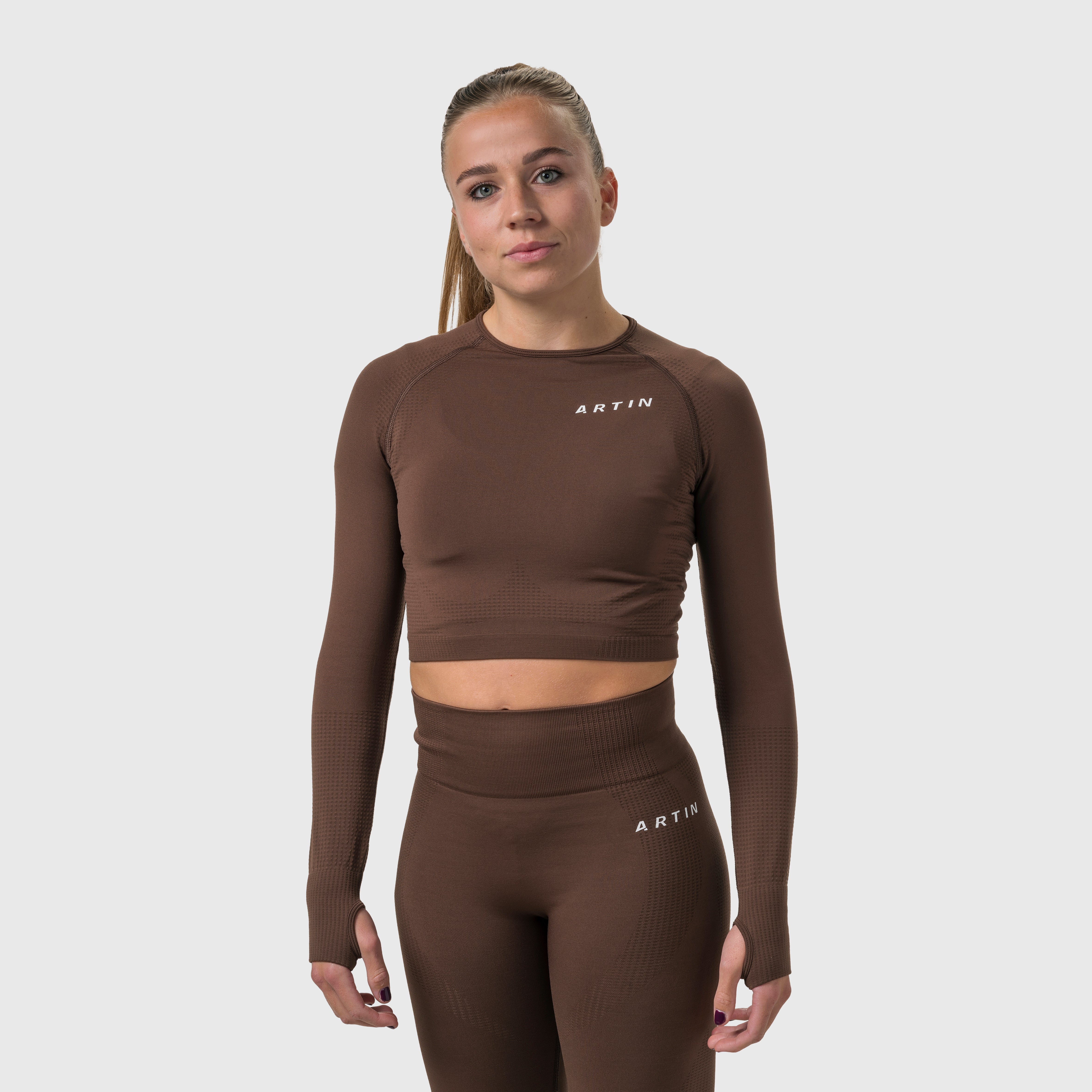 Seamless Long Sleeve Crop Top