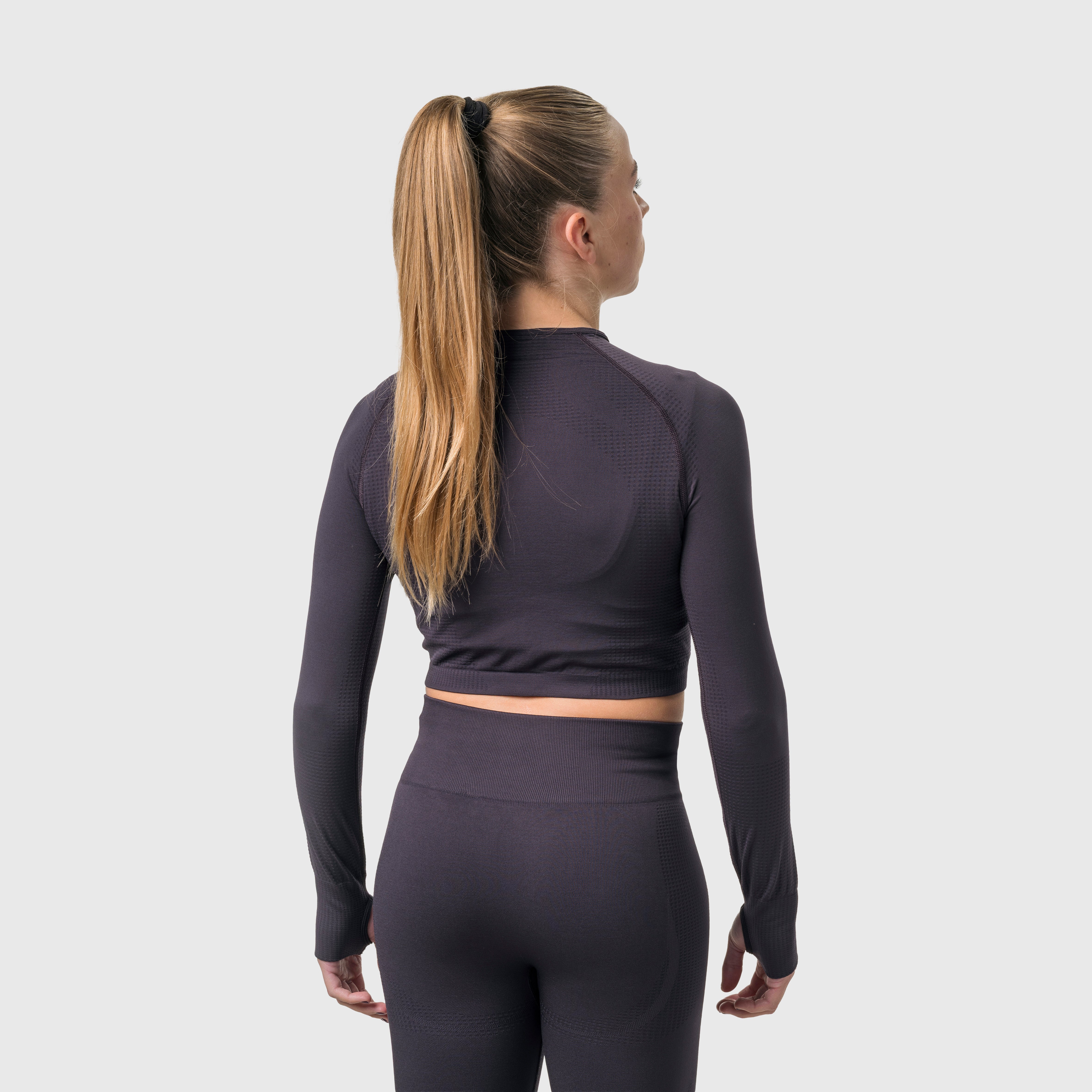 Seamless Long Sleeve Crop Top