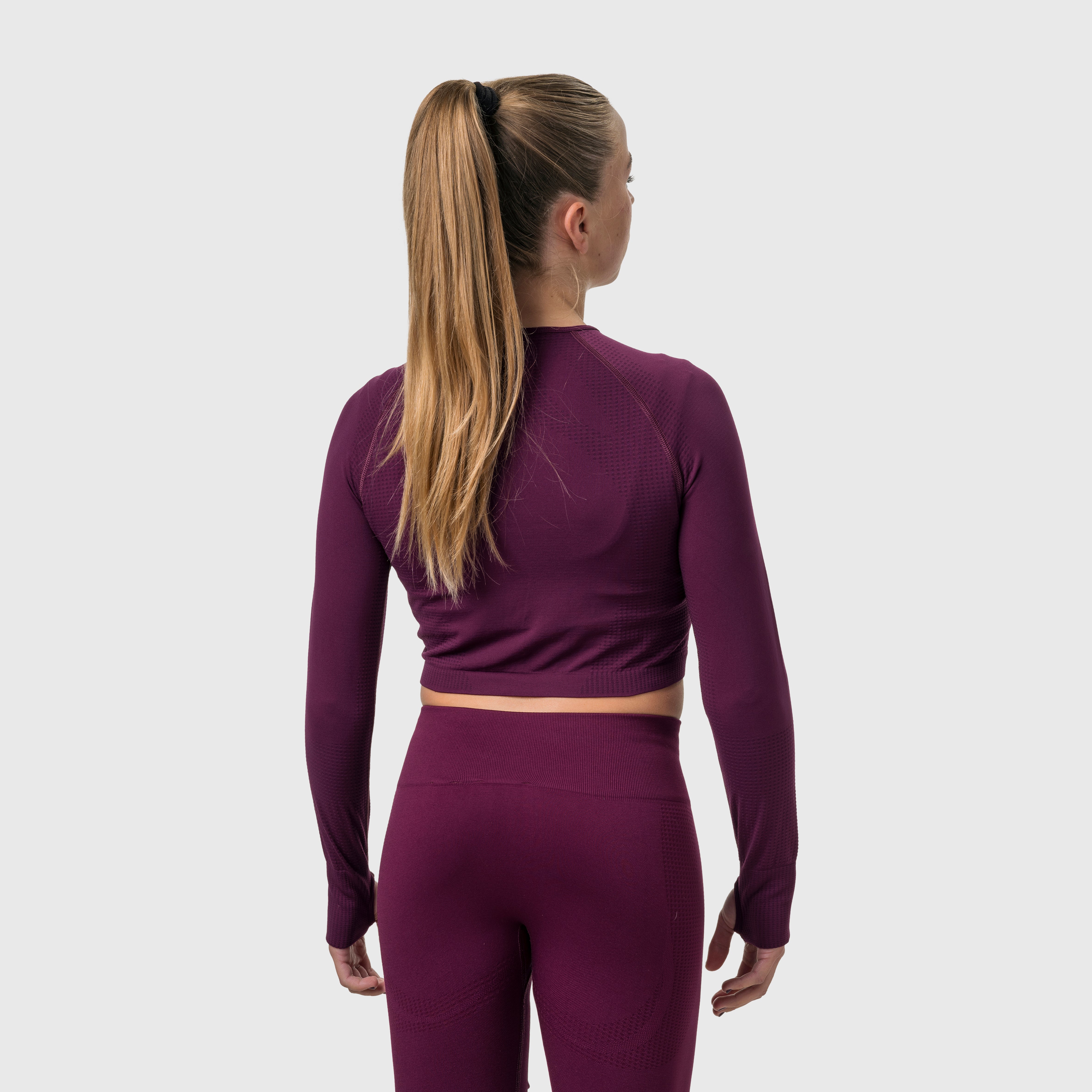 Seamless Long Sleeve Crop Top