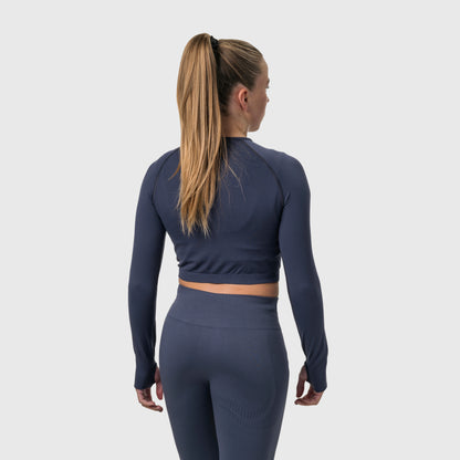 Seamless Long Sleeve Crop Top
