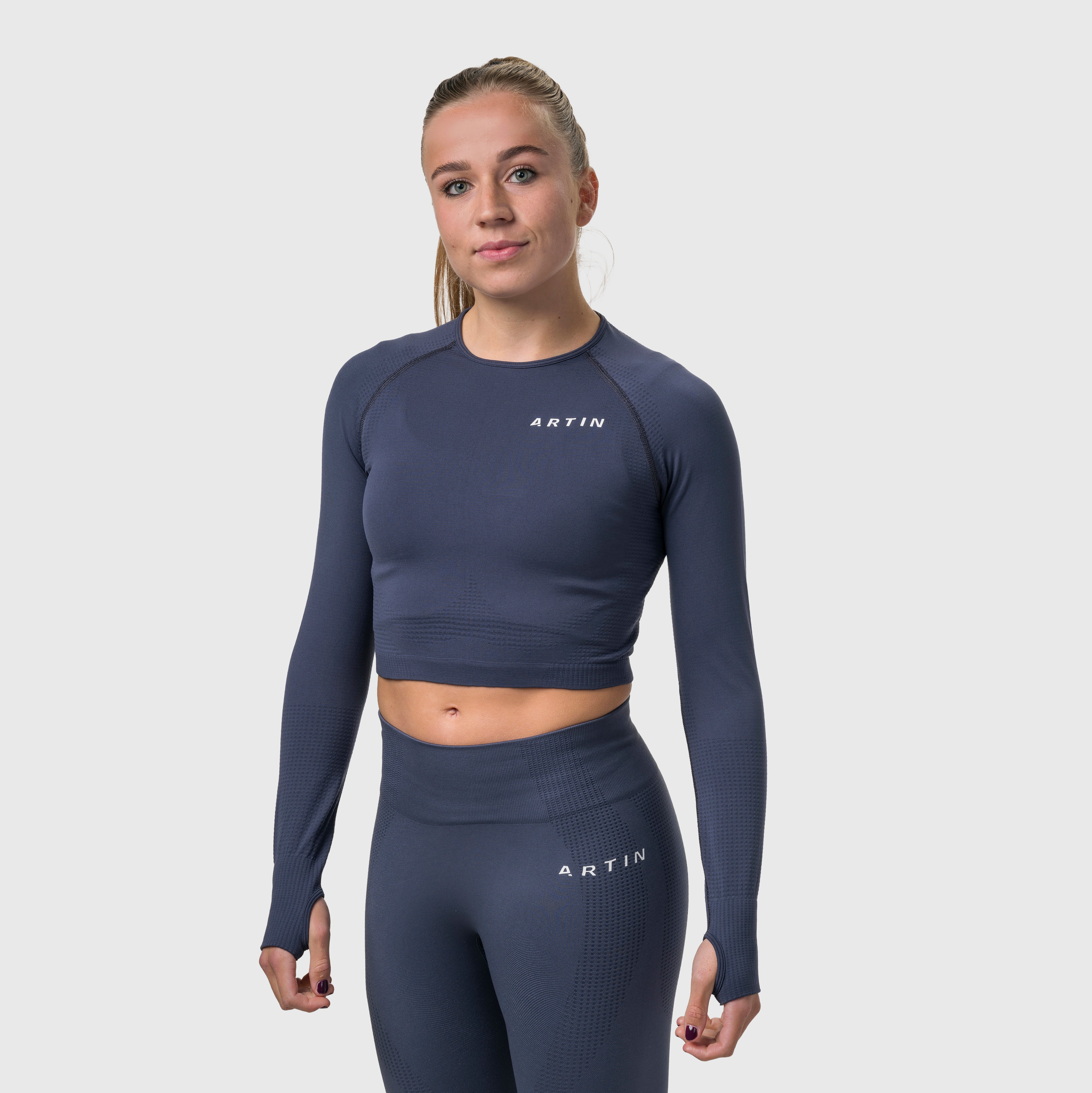 Seamless Long Sleeve Crop Top