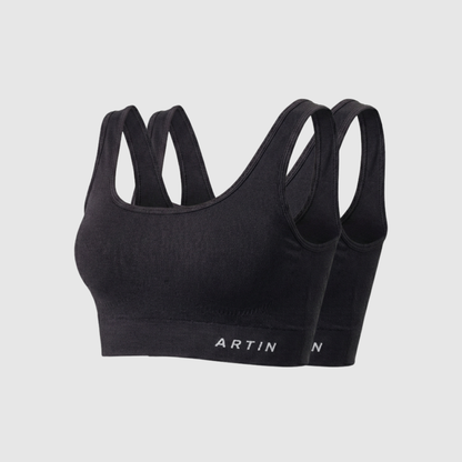 Nahtloser Sport-BH im 2er-Pack