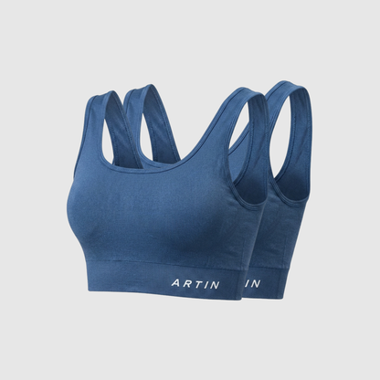 Nahtloser Sport-BH im 2er-Pack