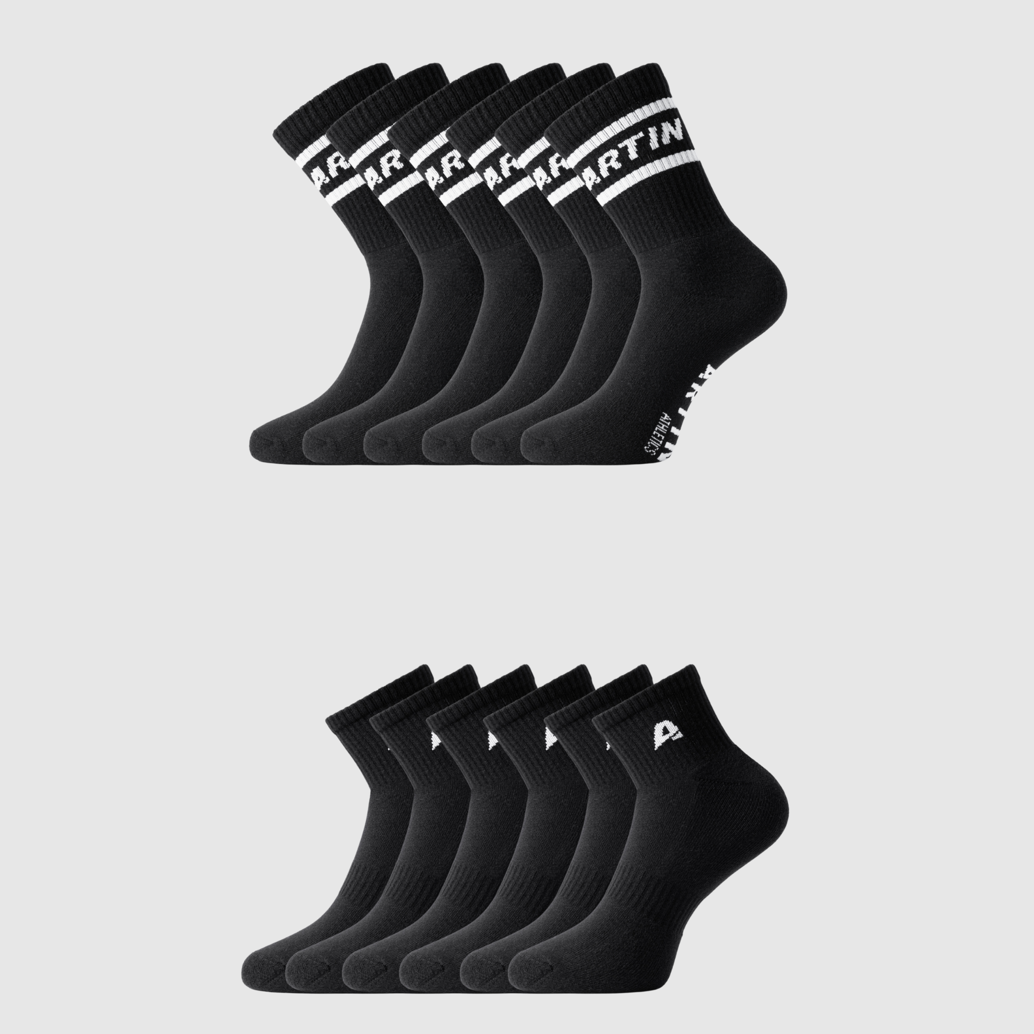 12-pack Gym Max Socks Bundel