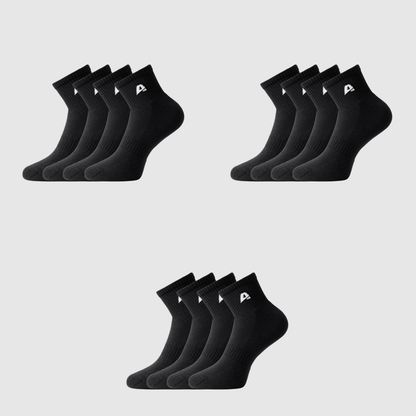 12-pack Quarter Socks