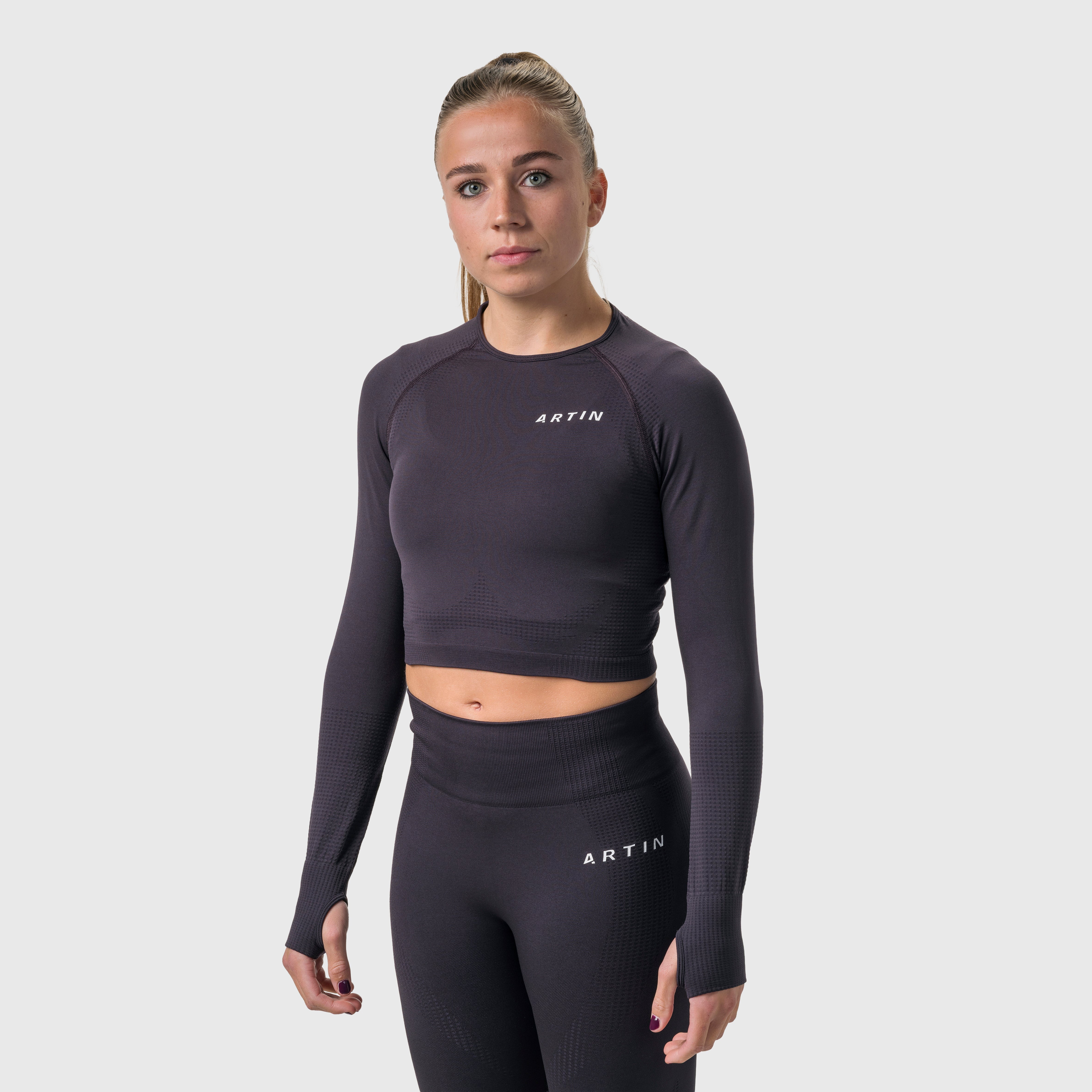 Seamless Long Sleeve Crop Top
